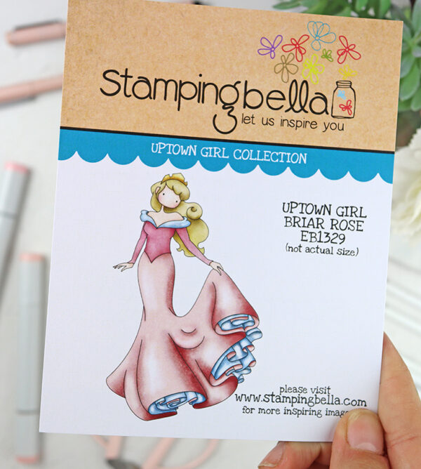 Sello Uptown Girl Briar Rose de Stamping Bella