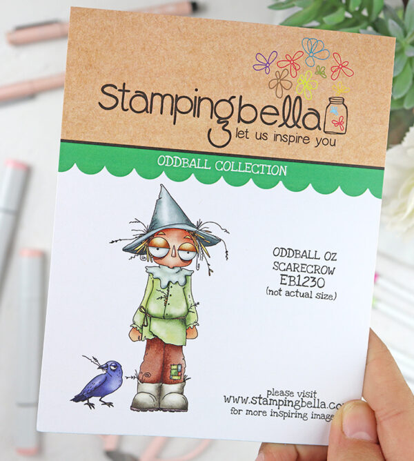 Sello Oddball Scarecrow de Stamping Bella