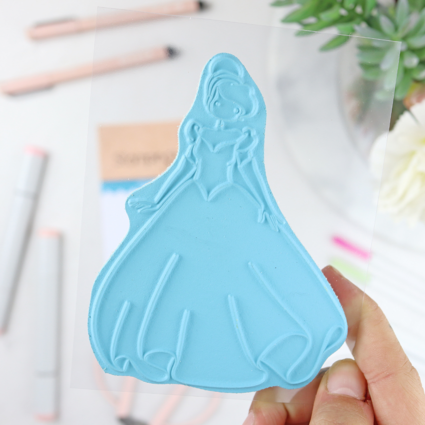 Sello Uptown Girl Cinderella de Stamping Bella - Imagen 3