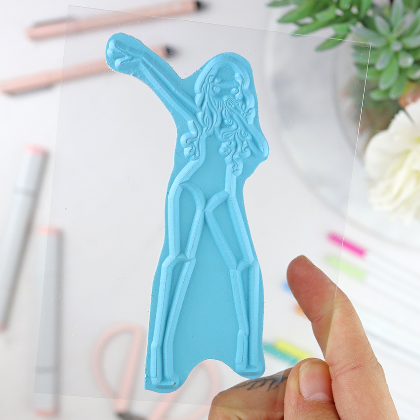 Sello Uptown Girl Loves to sing de Stamping Bella - Imagen 2