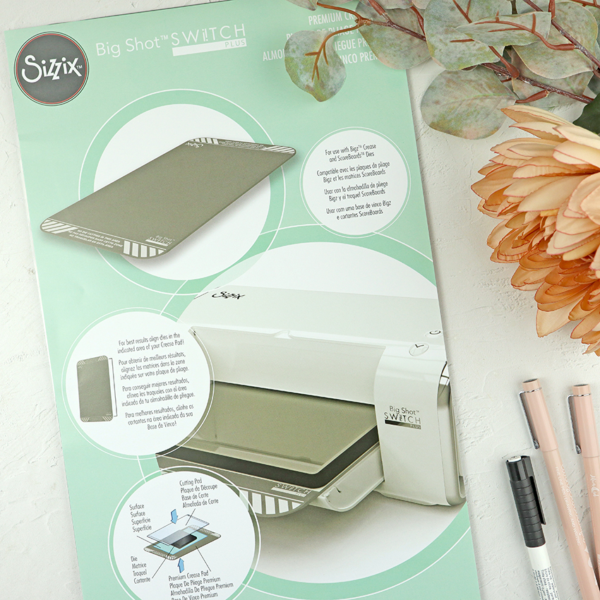 Base Premium Crease para Big Shot Switch de Sizzix - Imagen 2
