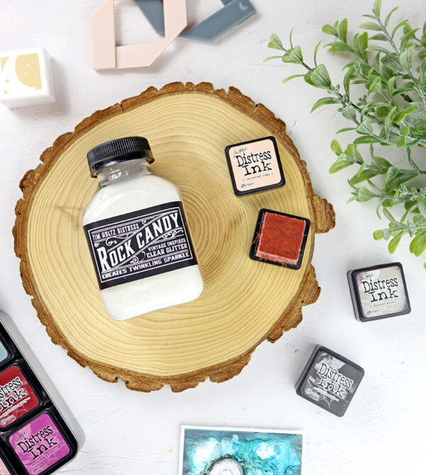 Purpurina fina de Tim Holtz para Ranger