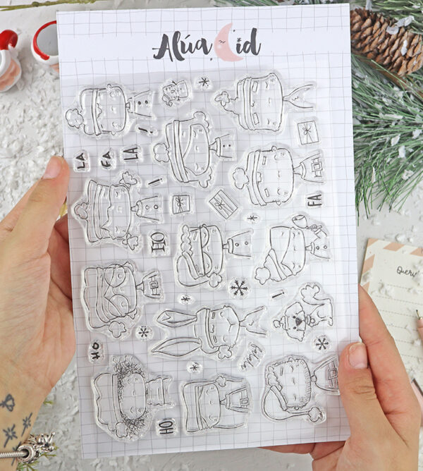 Set de sellos Noel de Alúa Cid