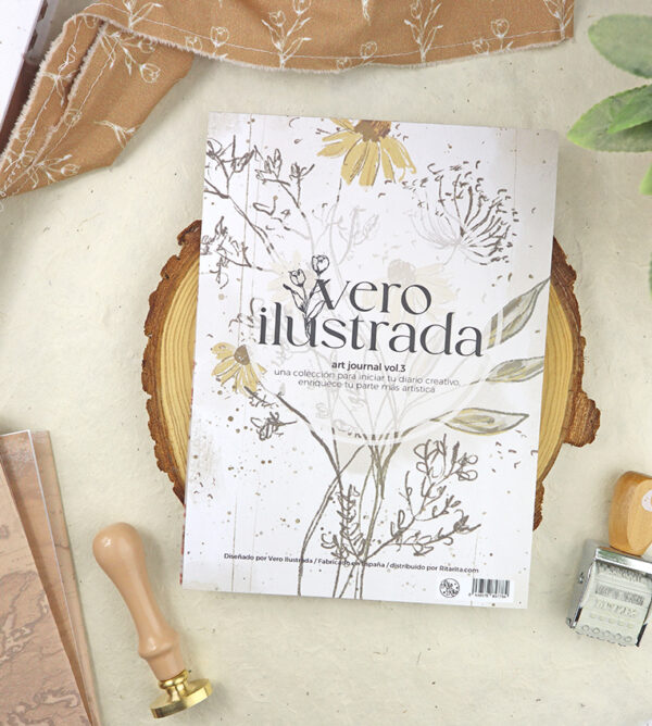Bloc pequeño Art Journal Vol. 3 de Vero Ilustrada