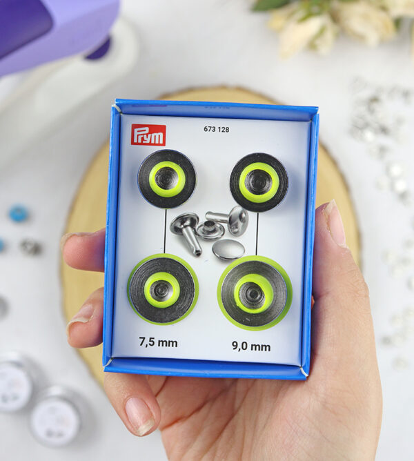 Set de herramientas para remaches tubulares 7,5 y 9 mm de Prym
