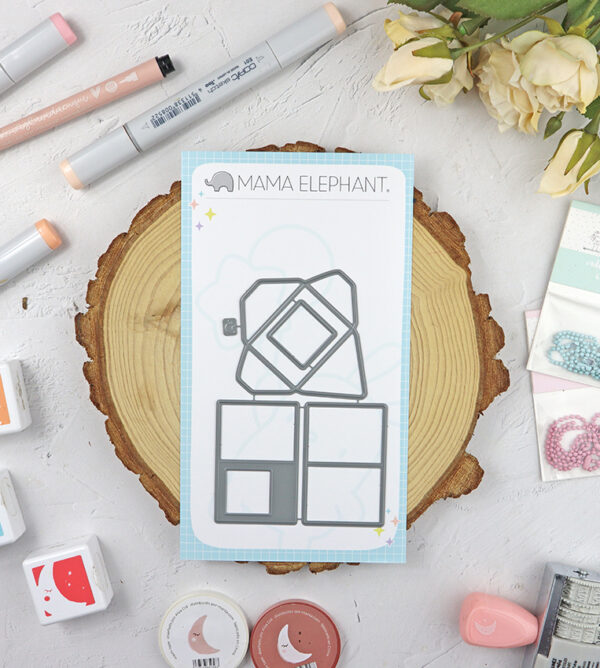 Set de troqueles Docket lil Card Envelope de Mama Elephant