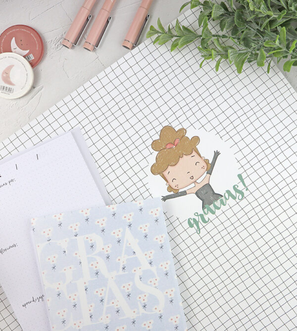 Papel laminado Gracias! de Rita vuelve a casa | Alúa Cid