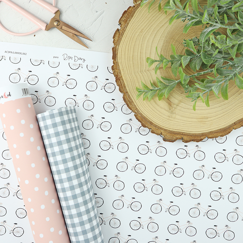Papel laminado XXL Paseo en Bici | Alúa Cid - Imagen 2