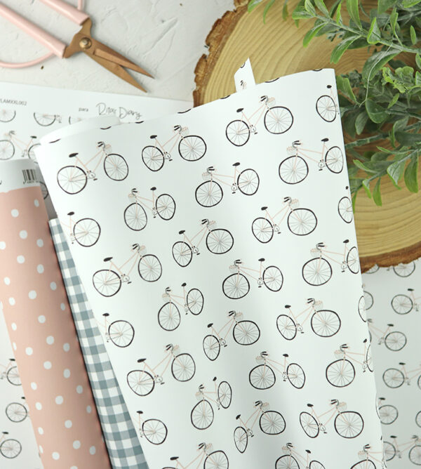 Papel laminado XXL Paseo en Bici | Alúa Cid
