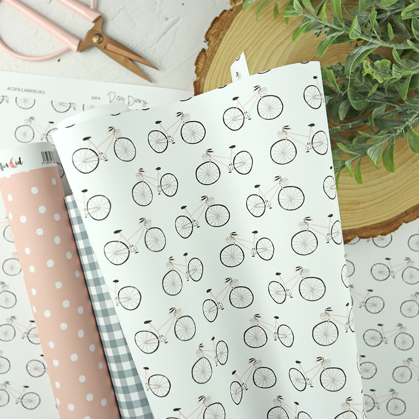 Papel laminado XXL Paseo en Bici | Alúa Cid