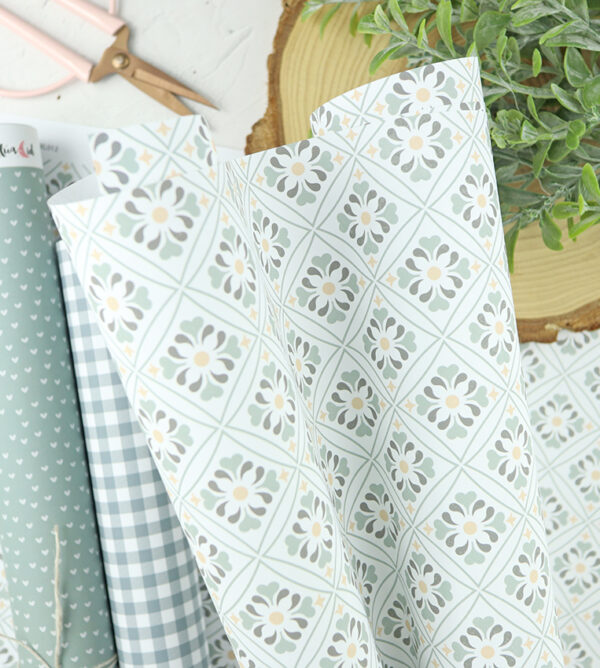 Papel laminado XXL Azulejo Retro | Alúa Cid