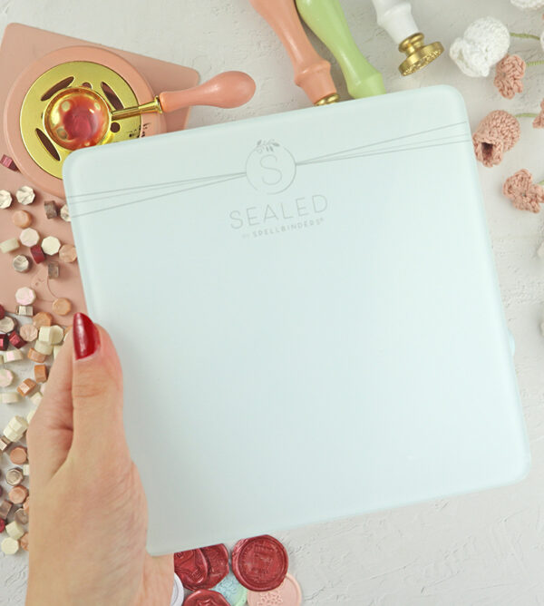 Base de vidrio para lacre de Spellbinders