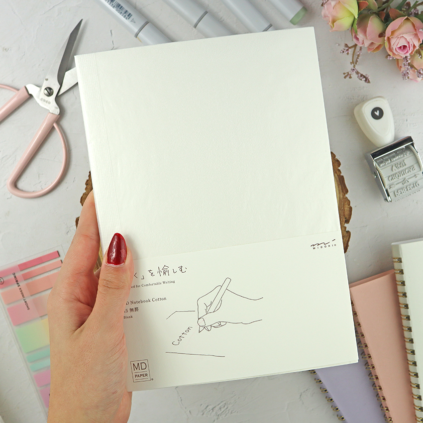 Cuaderno A5 Algodón de Midori