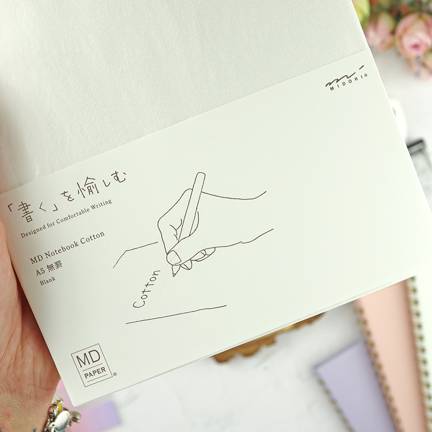 Cuaderno A5 Algodón de Midori - Imagen 3