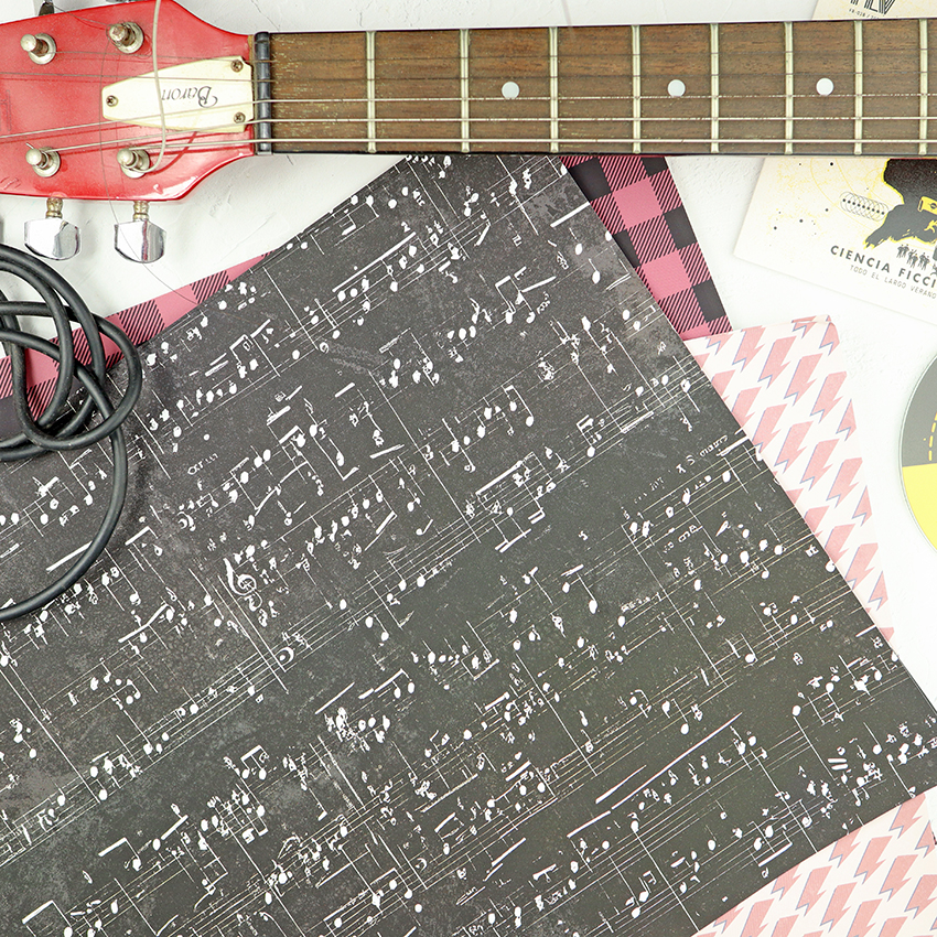 Papel laminado Partitura de En Directo | Alúa Cid