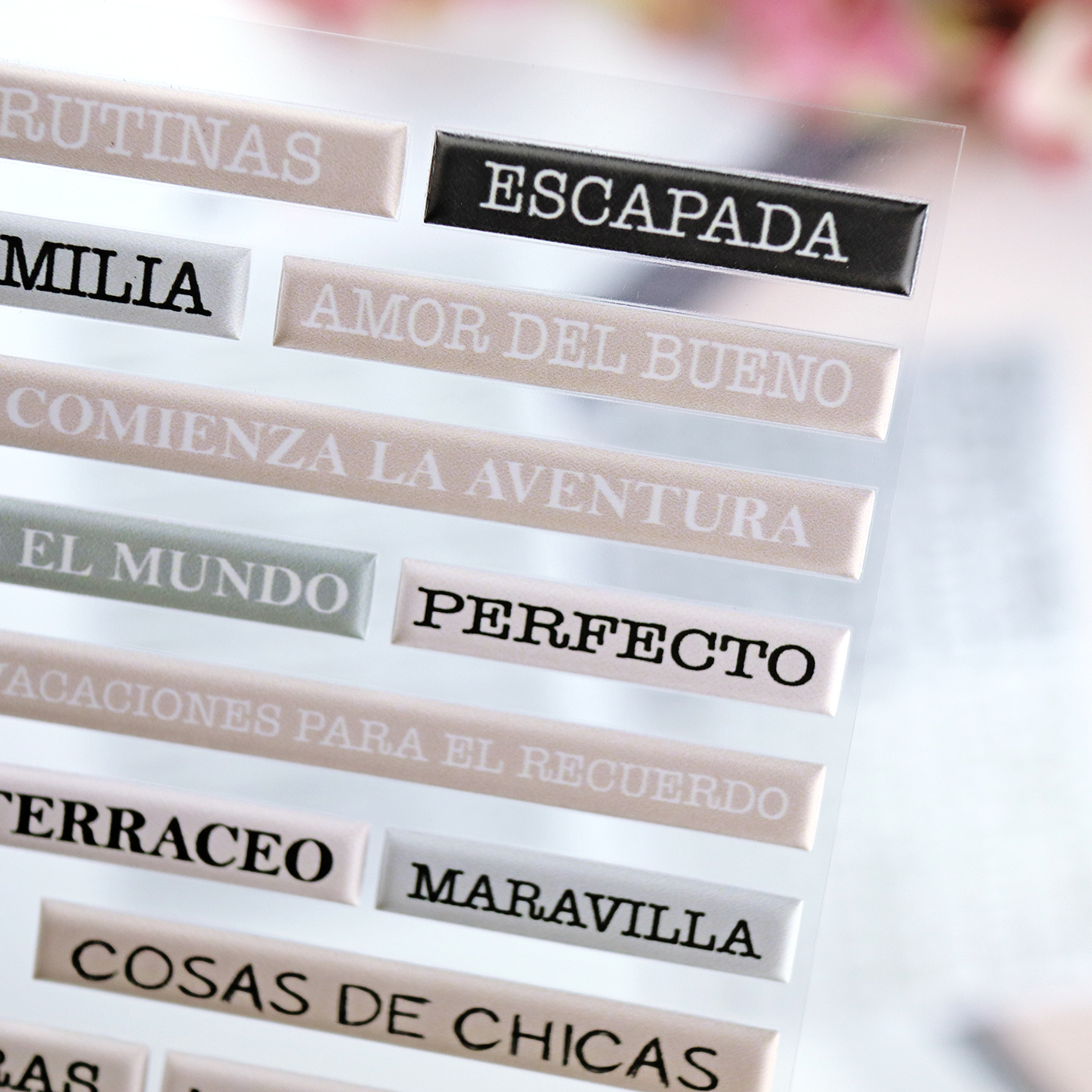 Pegatinas puffy Banners con mensajes En Femenino de Alúa Cid - Imagen 8