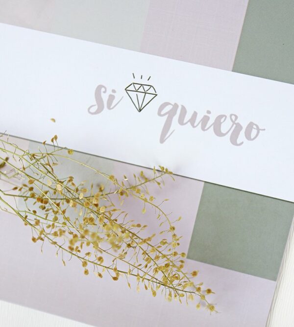 Kit de papeles sólidos de Sí quiero