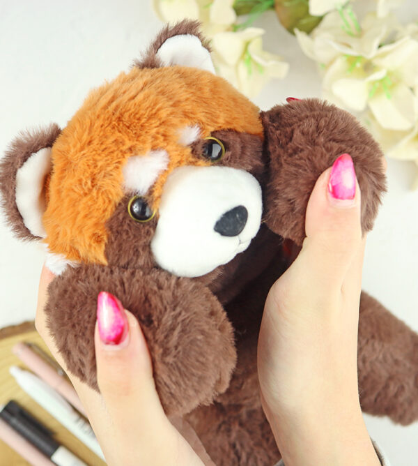 Estuche Panda Rojo de King Jim