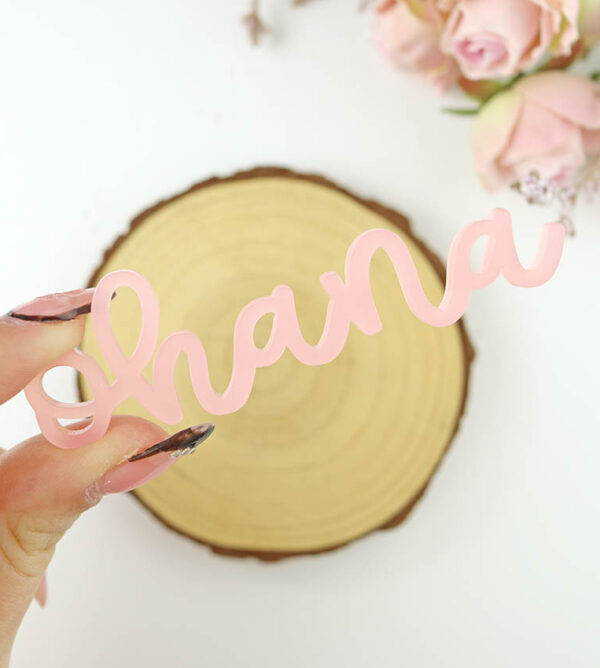 Adorno Ohana de Metacrilato