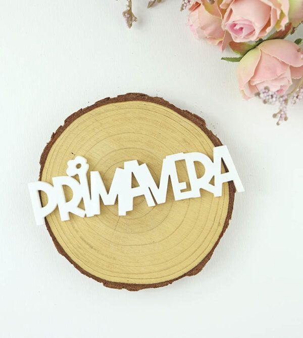 Adorno Primavera de Metacrilato