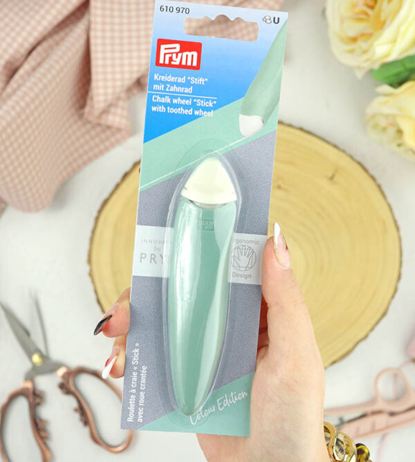 Lápiz Salvia con ruedecita de tiza de Prym