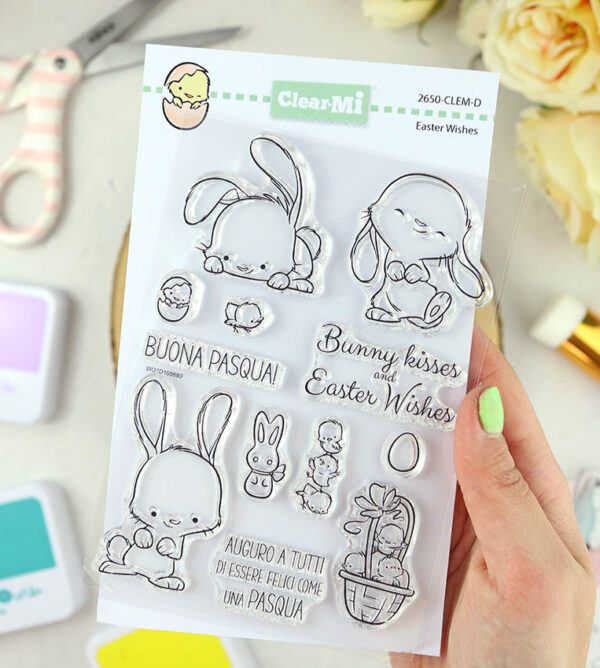 Set de sellos Easter wishes de ClearMi