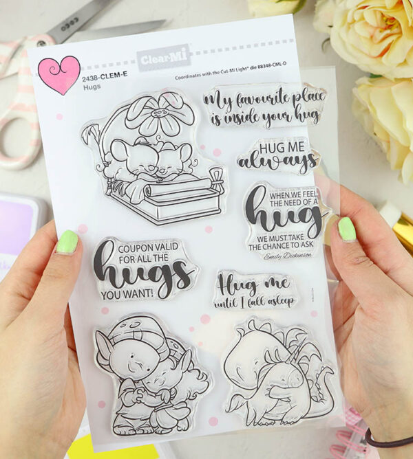 Set de sellos Hugs de ClearMi