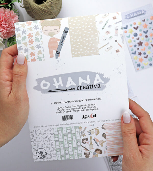 Bloc pequeño Ohana Creativa de Alúa Cid