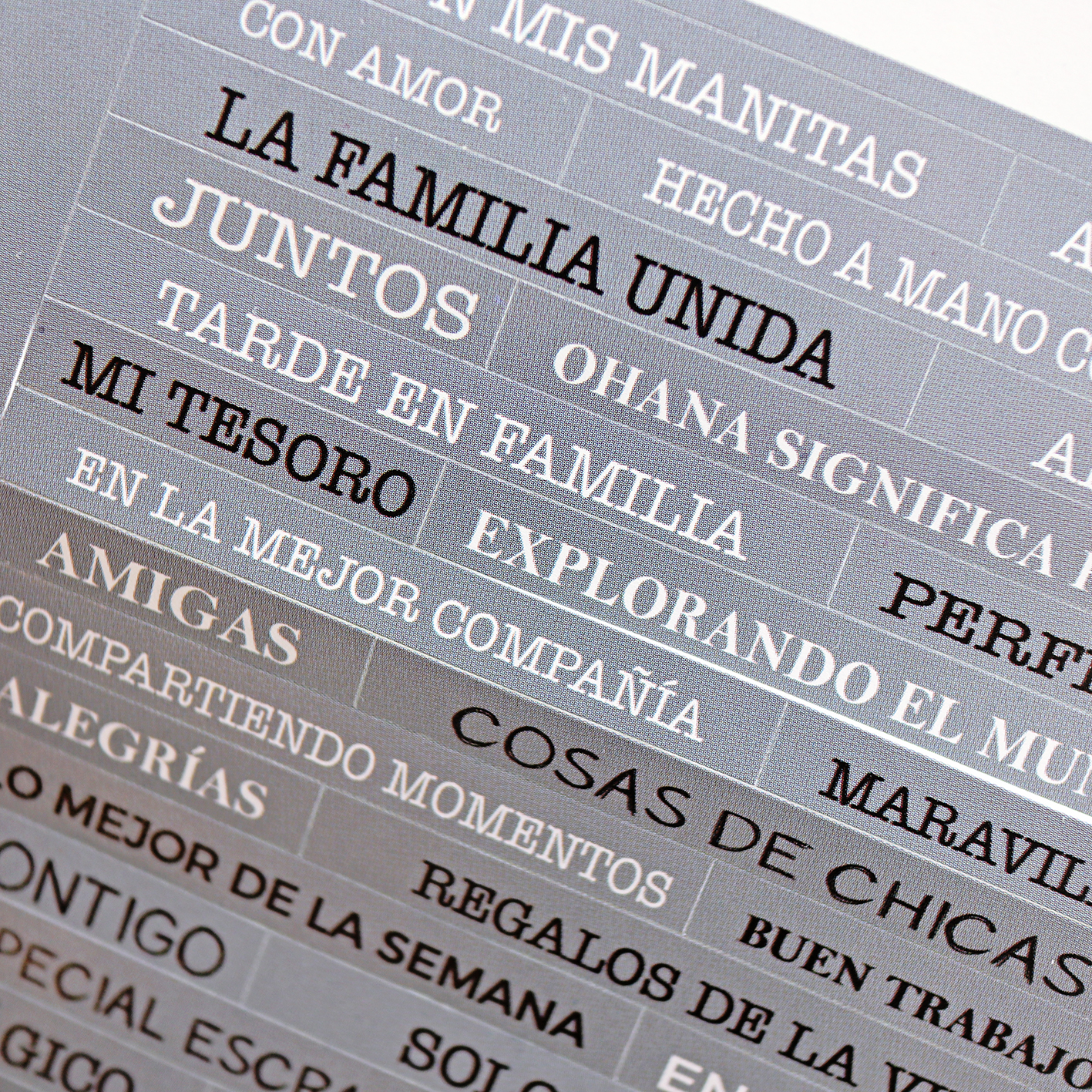Pegatinas frases Ohana Creativa de Alúa Cid - Imagen 2