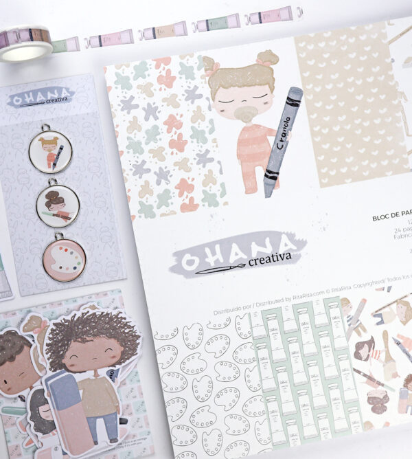 Bloc 12" Ohana Creativa de Alúa Cid