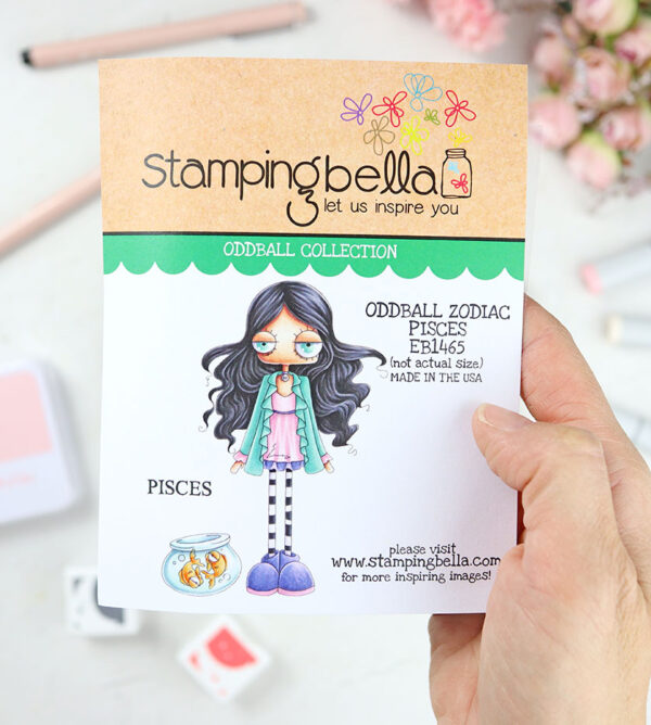 Sello Zodiac Pisces de Stamping Bella