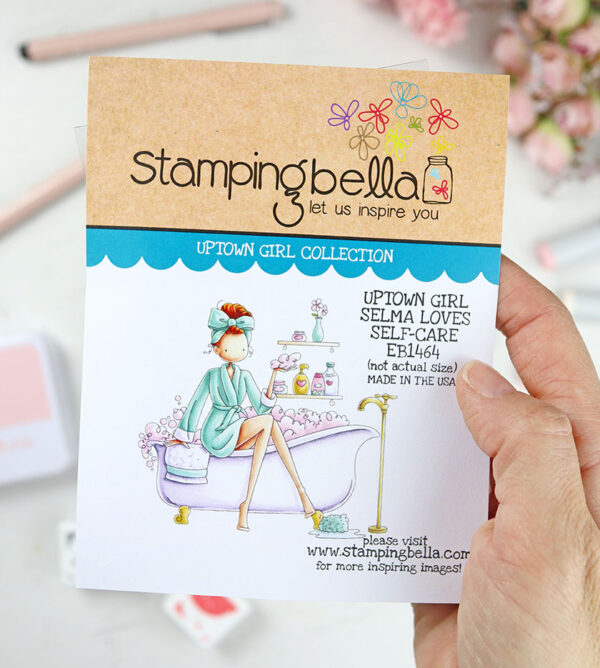 Sello Selma Loves Self-Care de Stamping Bella