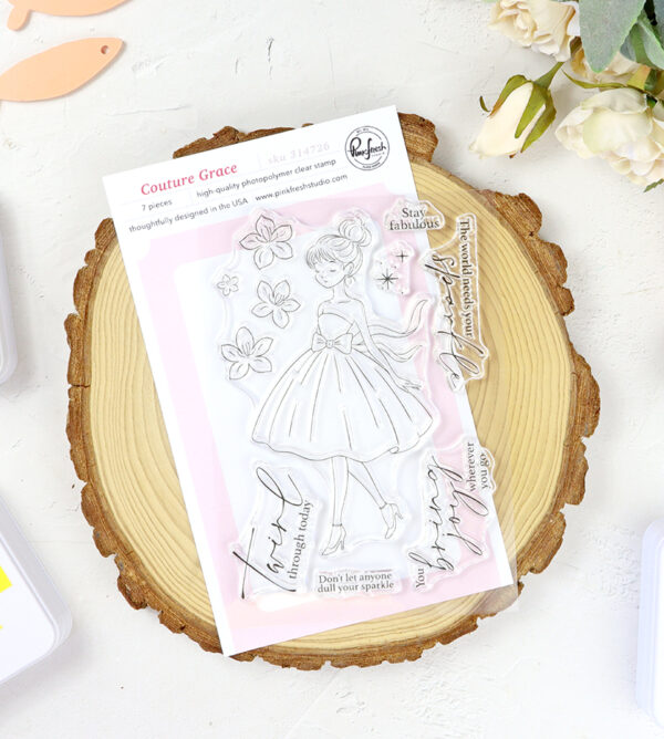 Set de sellos Couture Grace de Pinkfresh