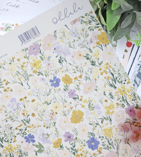 Papel vegetal Fleurs de Cocoloko