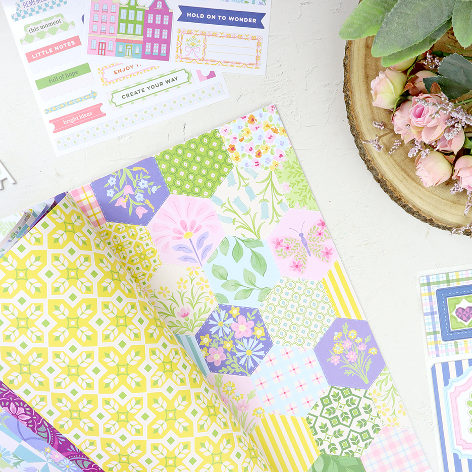 Kit 12" Crafted Moments de Pinkfresh - Imagen 11