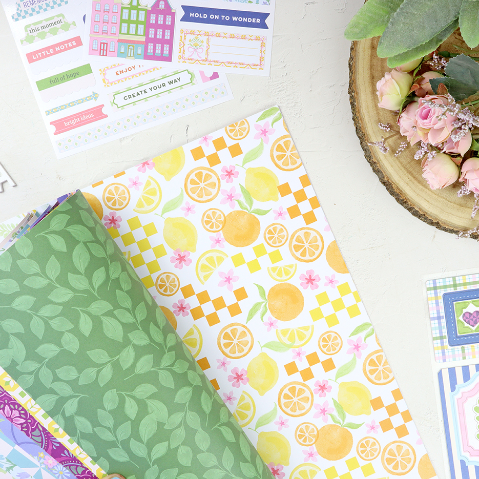 Kit 12" Crafted Moments de Pinkfresh - Imagen 12