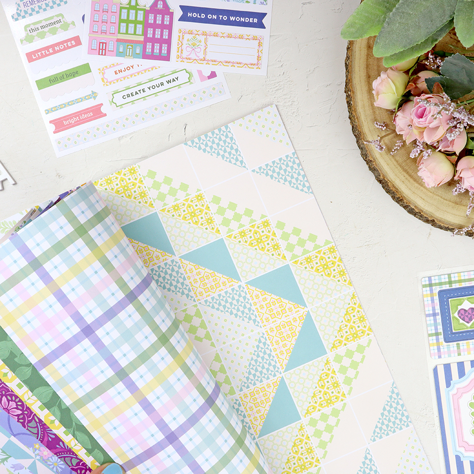 Kit 12" Crafted Moments de Pinkfresh - Imagen 13