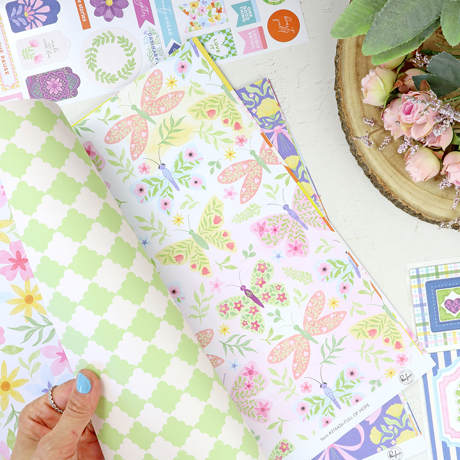 Kit 12" Crafted Moments de Pinkfresh - Imagen 4