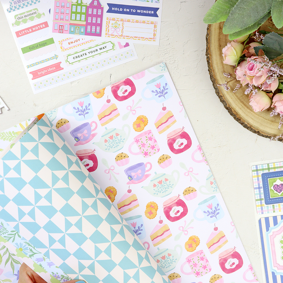 Kit 12" Crafted Moments de Pinkfresh - Imagen 8