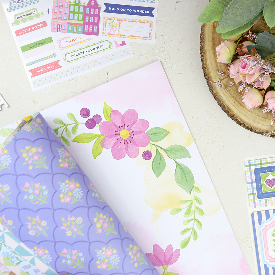 Kit 12" Crafted Moments de Pinkfresh - Imagen 9
