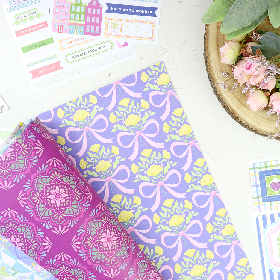 Kit 12" Crafted Moments de Pinkfresh - Imagen 10