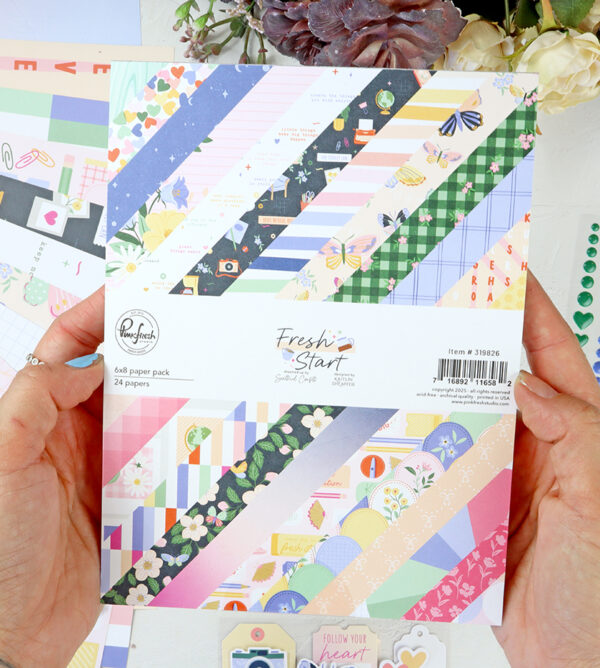 Bloc 6" Fresh Start de Pinkfresh