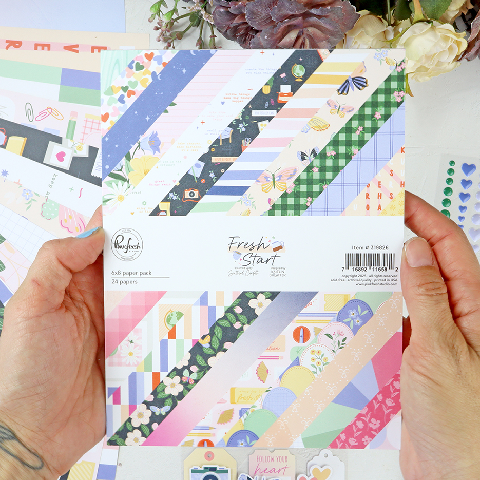 Bloc 6" Fresh Start de Pinkfresh - Imagen 2
