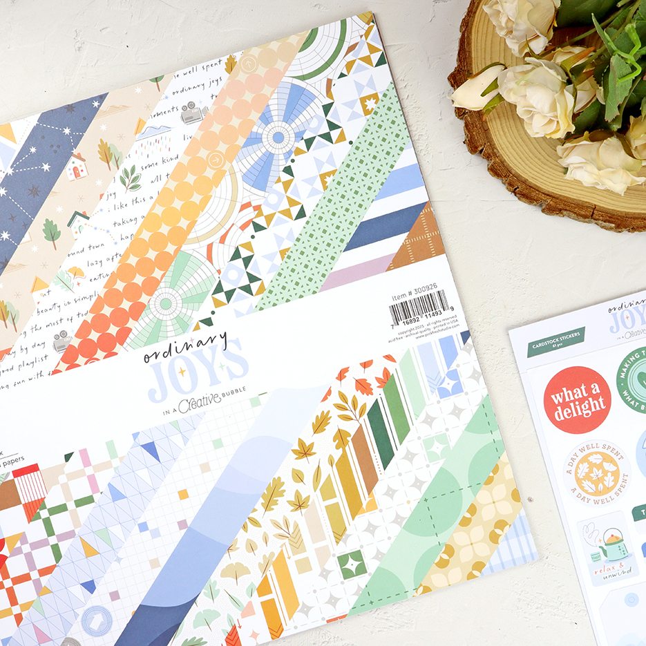 Kit 12" Ordinary Joys de Pinkfresh
