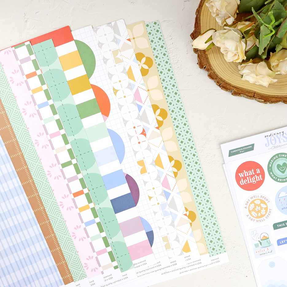 Kit 12" Ordinary Joys de Pinkfresh - Imagen 13