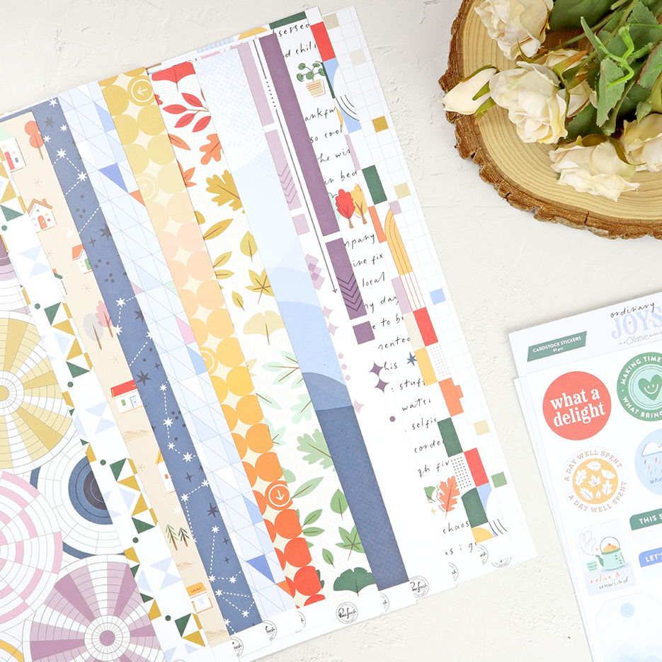 Kit 12" Ordinary Joys de Pinkfresh - Imagen 14
