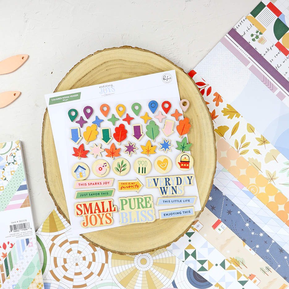 Adornos de Madera Ordinary Joys de Pinkfresh - Imagen 5
