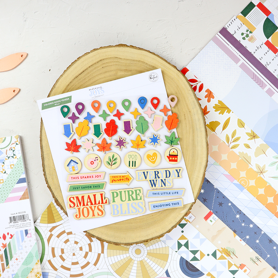 Adornos de Madera Ordinary Joys de Pinkfresh - Imagen 4
