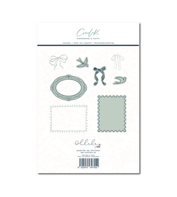 Set de troqueles Coquette de Cocoloko