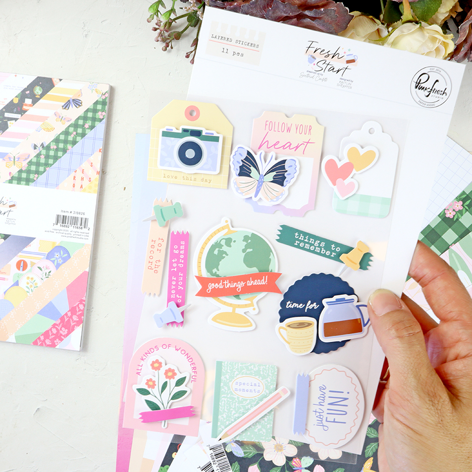 Pegatinas en Capas Fresh Start de Pinkfresh - Imagen 3
